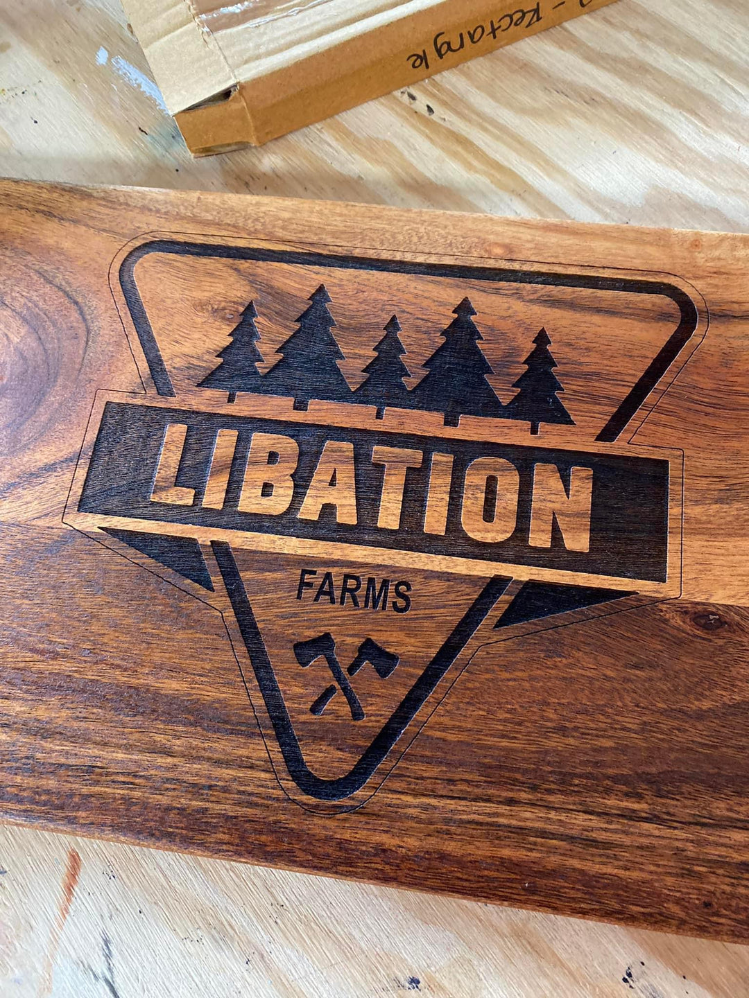 Logo Cutting Board