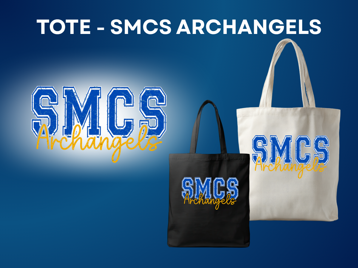 Tote (Canvas and Black) - SMCS Archangels