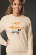 Happy Halloweenie - Crewneck Sweatshirt and Hoodies