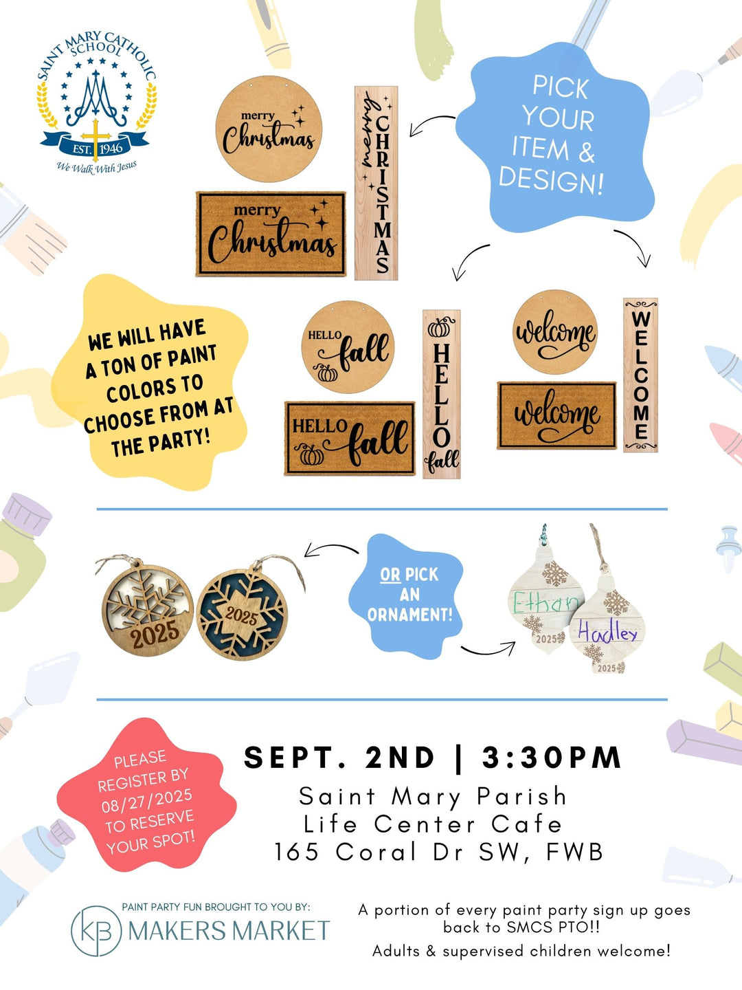SMCS - Paint Party Fundraiser