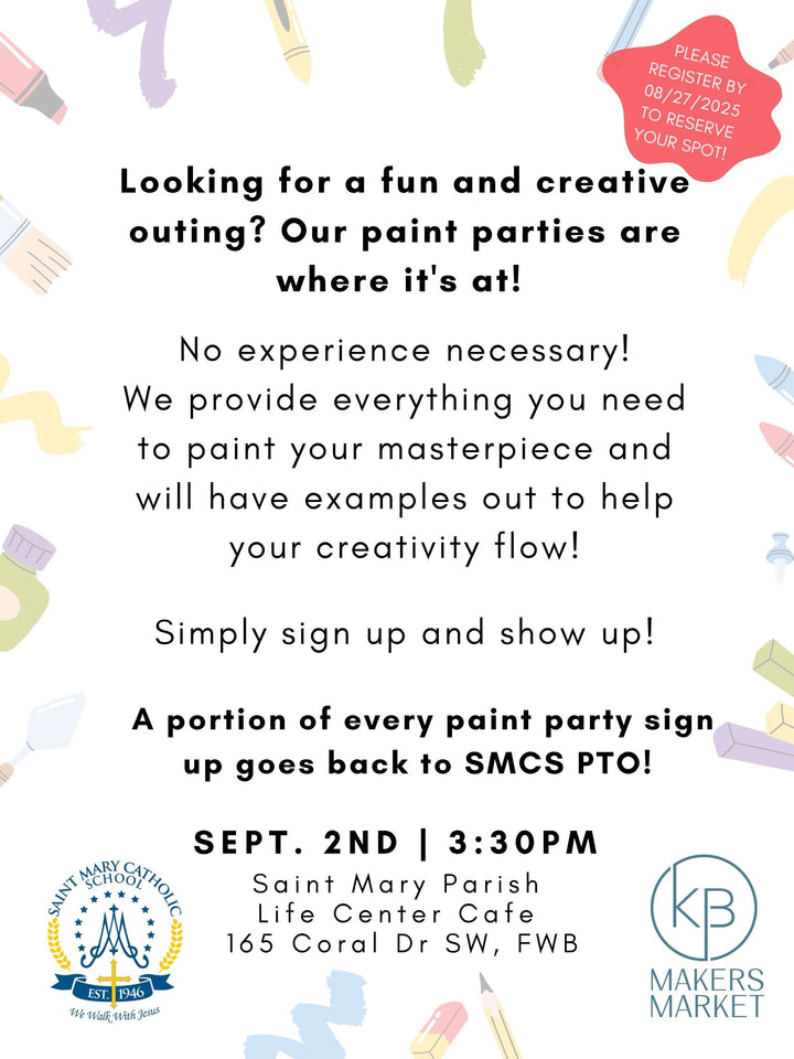 SMCS - Paint Party Fundraiser