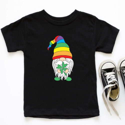 Rainbow Gnome | St. Patrick Day Tshirt | Matching Family Shirt