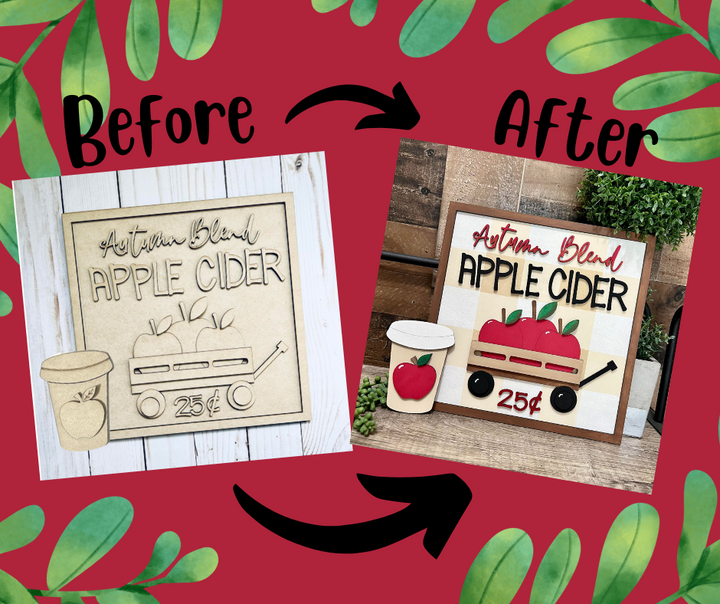 Fall Theme DIY Paint Kits