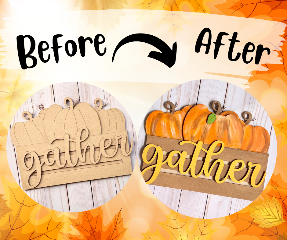 Fall Theme DIY Paint Kits