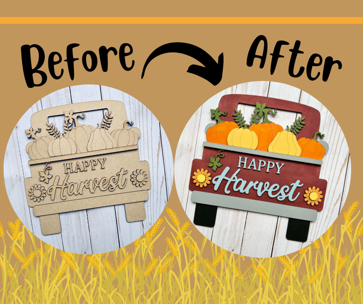 Fall Theme DIY Paint Kits