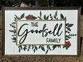 Family Name Sign