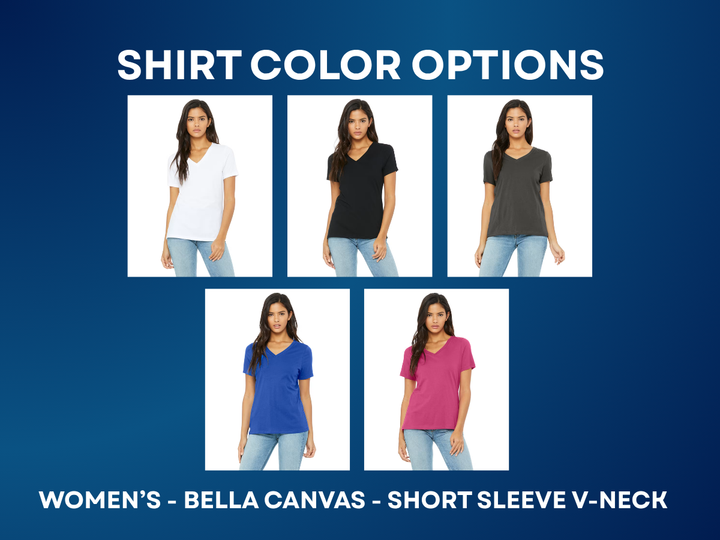 SMCS We Walk With Jesus - Women's V-Neck Shirt