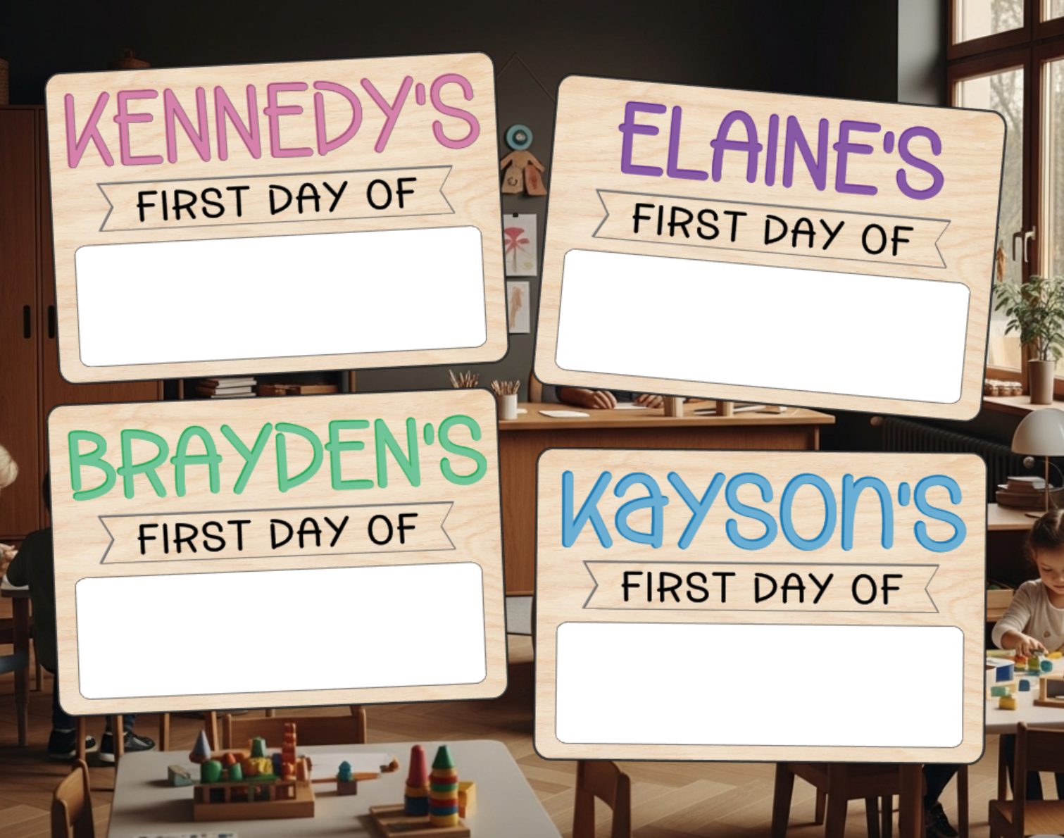 First Day Board