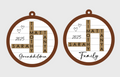 Scrabble Name Ornament