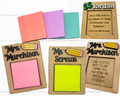 Personalized Sticky Note Holder