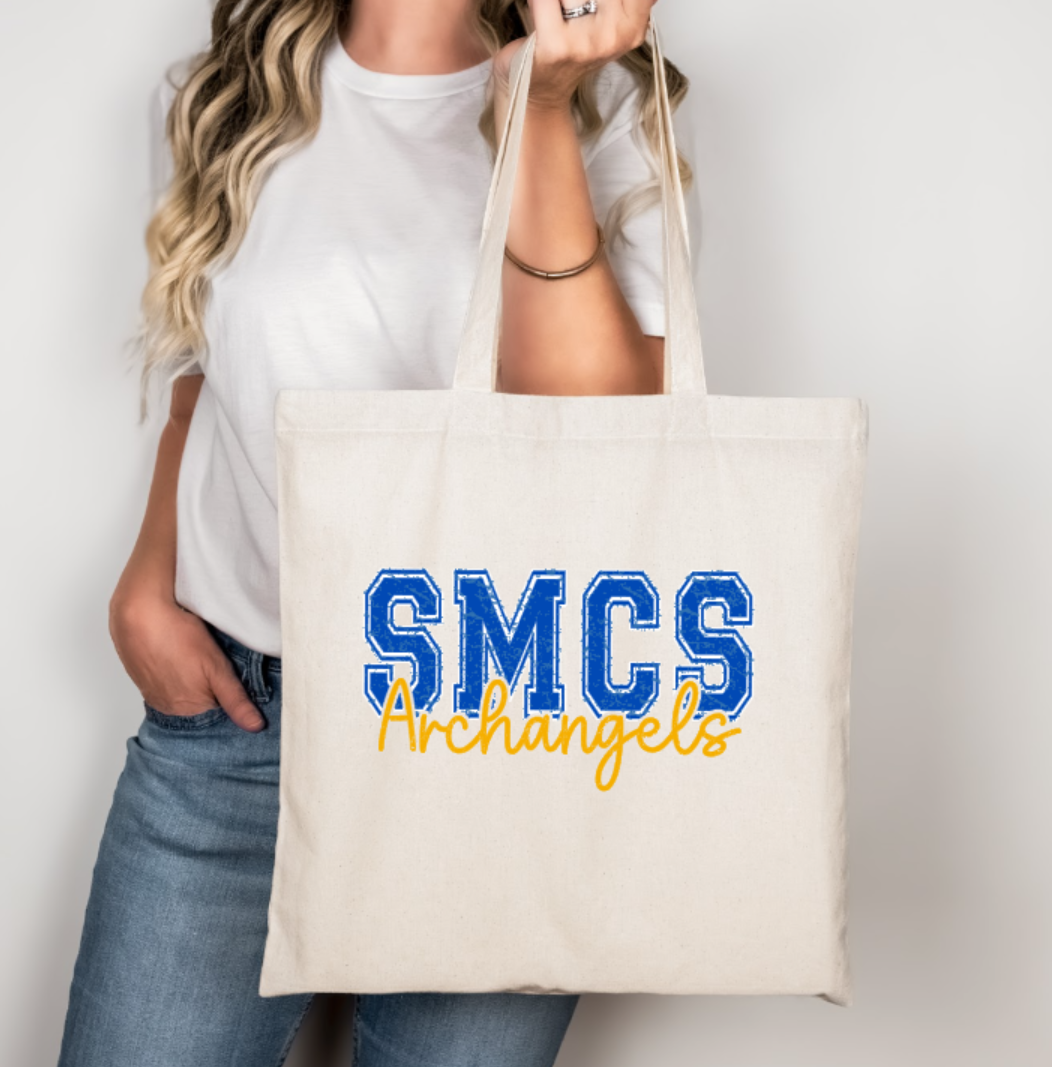 Tote (Canvas and Black) - SMCS Archangels