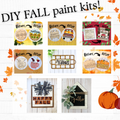 Fall Theme DIY Paint Kits