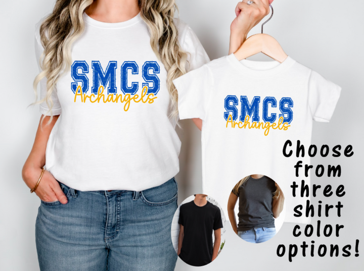 SMCS Archangels - T-Shirt (Black, White and Dark Grey Color Options!)