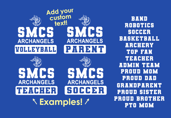 SMCS Spirit Shirt - T-Shirt (Multi-Color Options)