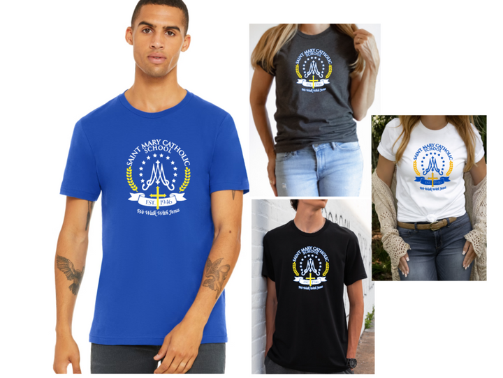 SMCS - We Walk With Jesus - Shirt (Multi-Color Options)