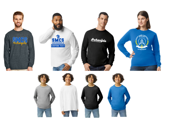 SMCS Long Sleeve Shirt (Multi-Color and Multi-Design Options)