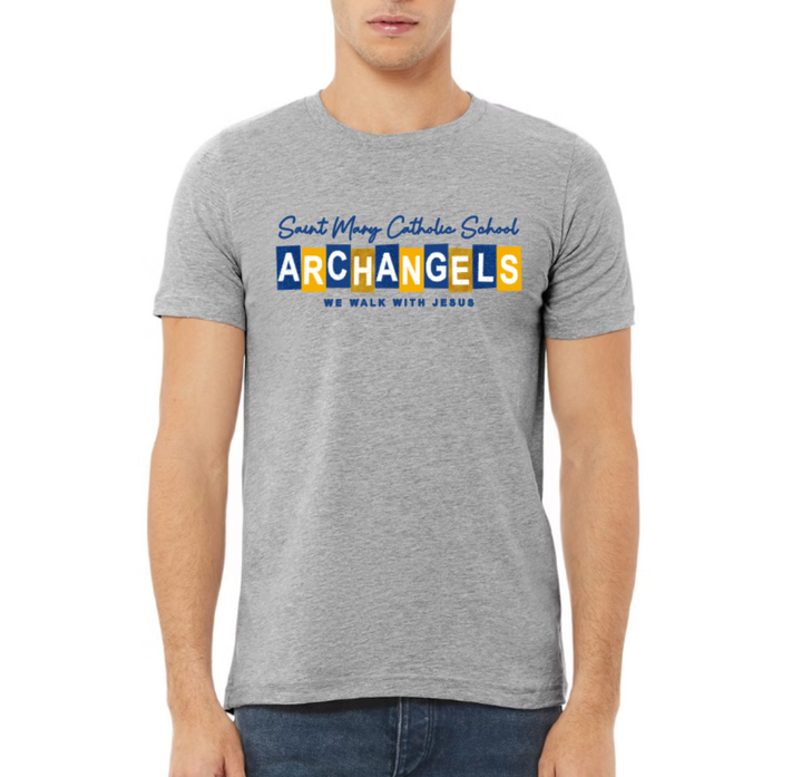 SMCS Banner T-Shirt - Unisex - Athletic Grey