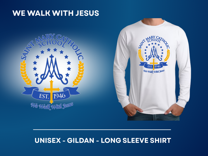 SMCS We Walk With Jesus - Long Sleeve Shirt