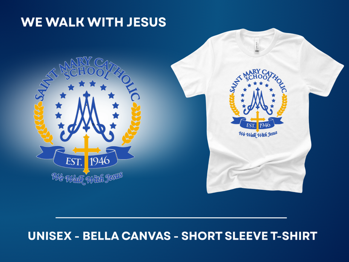 SMCS We Walk With Jesus - Unisex T-Shirt