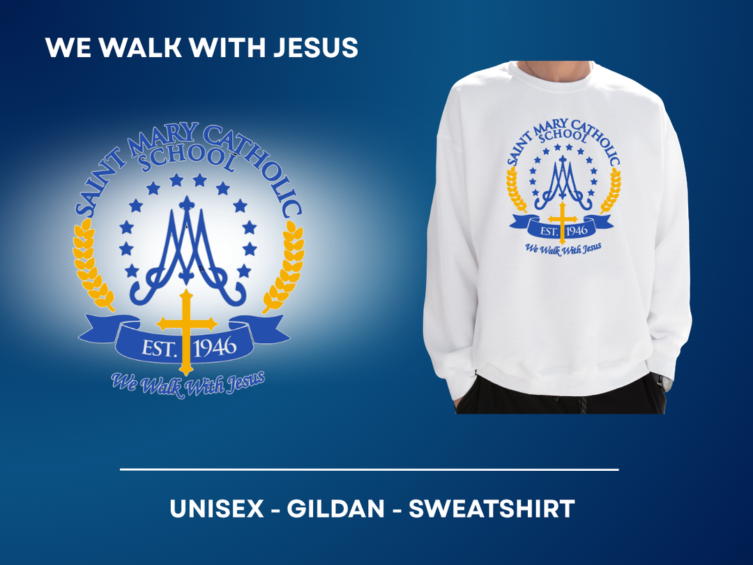 SMCS We Walk With Jesus - Sweatshirt