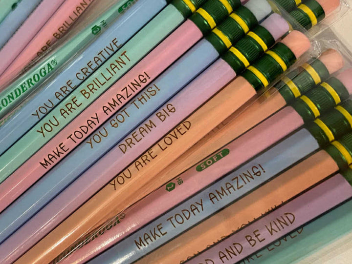 Engraved Ticonderoga Pencils