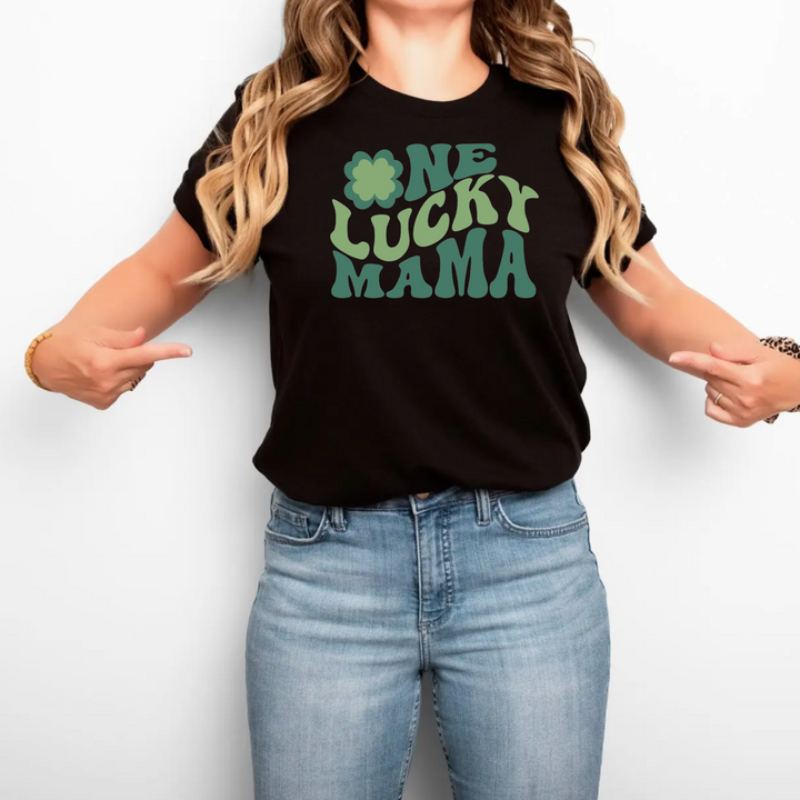One Lucky Mama | St. Patrick Day Tshirt