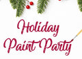 Sip & Paint - Holiday Bar (Private Event)