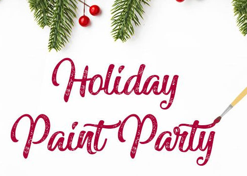 Sip & Paint - Holiday Bar (Private Event)