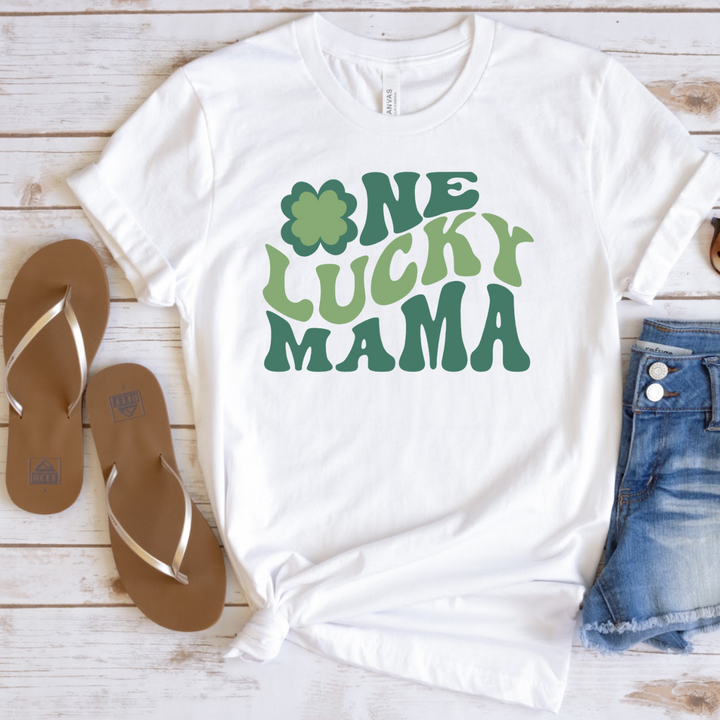 One Lucky Mama | St. Patrick Day Tshirt